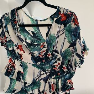 Flower top Zara